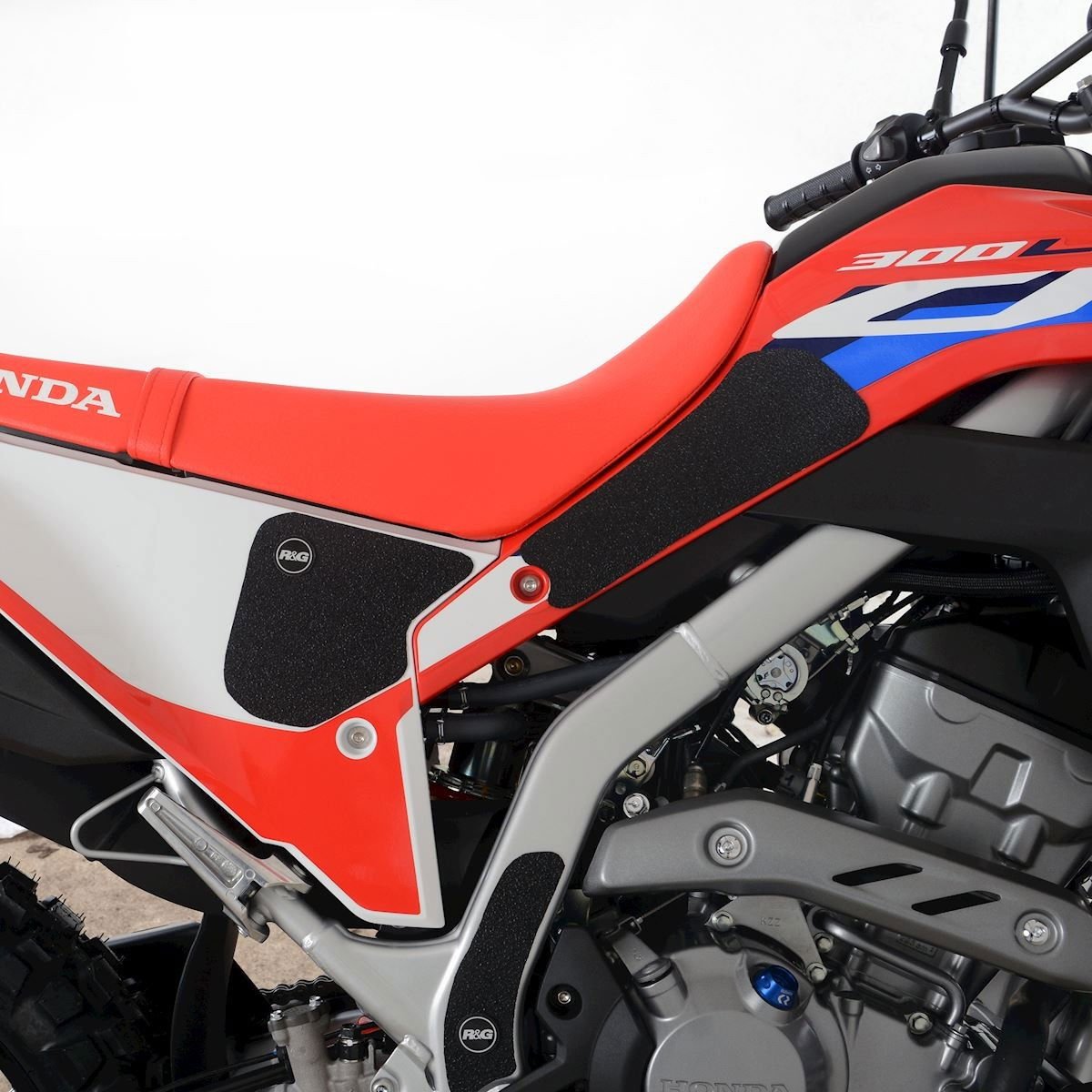Kit 4PZ Adesivi Anti Scivolo Serbatoio Honda CRF300L 21 CRF300 Rg EZRG354 - ENDURRAD