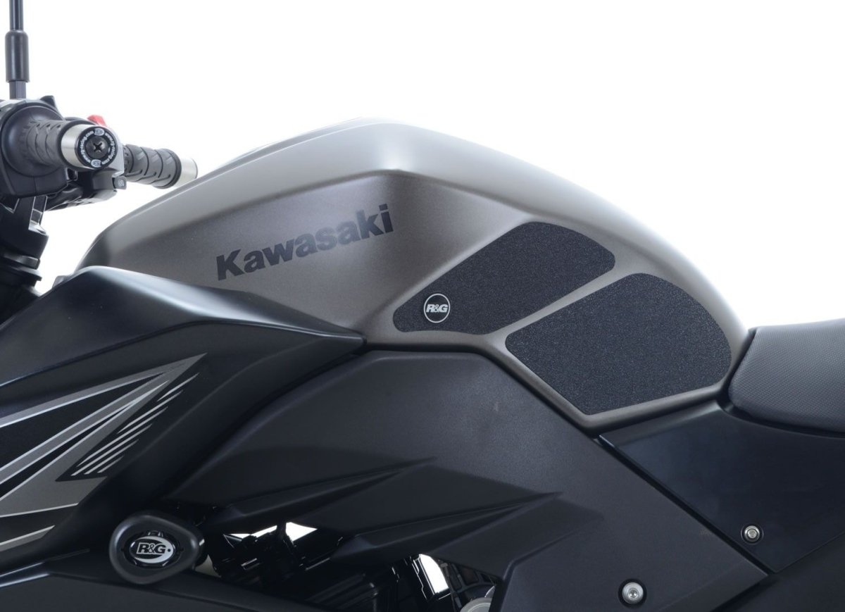 Kit 4PZ Adesivi Anti Scivolo Serbatoio Kawasaki Ninja 250 13 17 Ninja 300 13 Z300 Z250 13 18 11224 Rg EZRG400BL - ENDURRAD