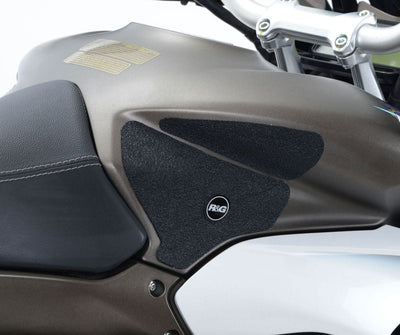 Kit 4PZ Adesivi Anti Scivolo Serbatoio Mv Agusta 800 Stradale Nero 13059 Rg EZRG605BL - ENDURRAD