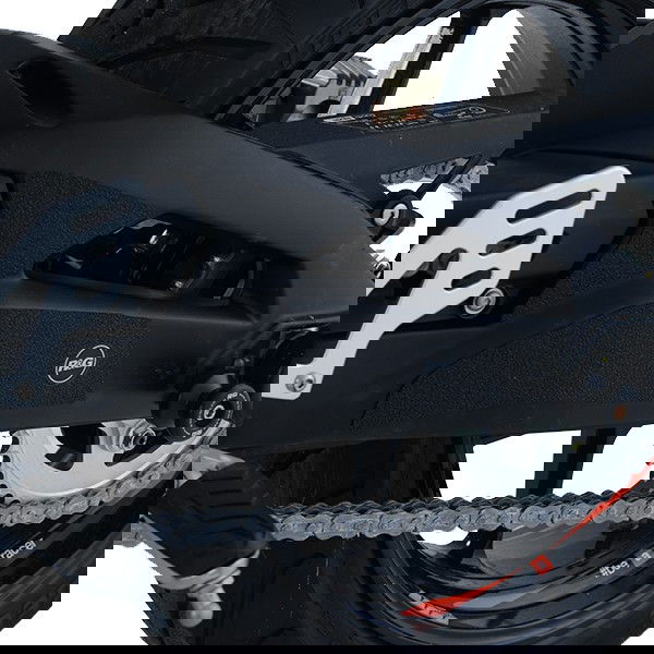 kit 4pz.adesivi anti-scivolo paratacco APRILIA SHIVER 900 nero (forcellone)