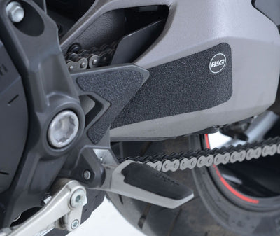 Kit 4PZ Adesivi Anti Scivolo Paratacco Ducati Monster 1200 S 17 Nero 18301 - Endurrad