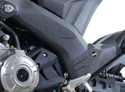 Kit 4PZ Adesivi Anti Scivolo Paratacco Kawasaki Z125 Nero Solo Telaio R G 18044 Rg EZBG406BL - Endurrad