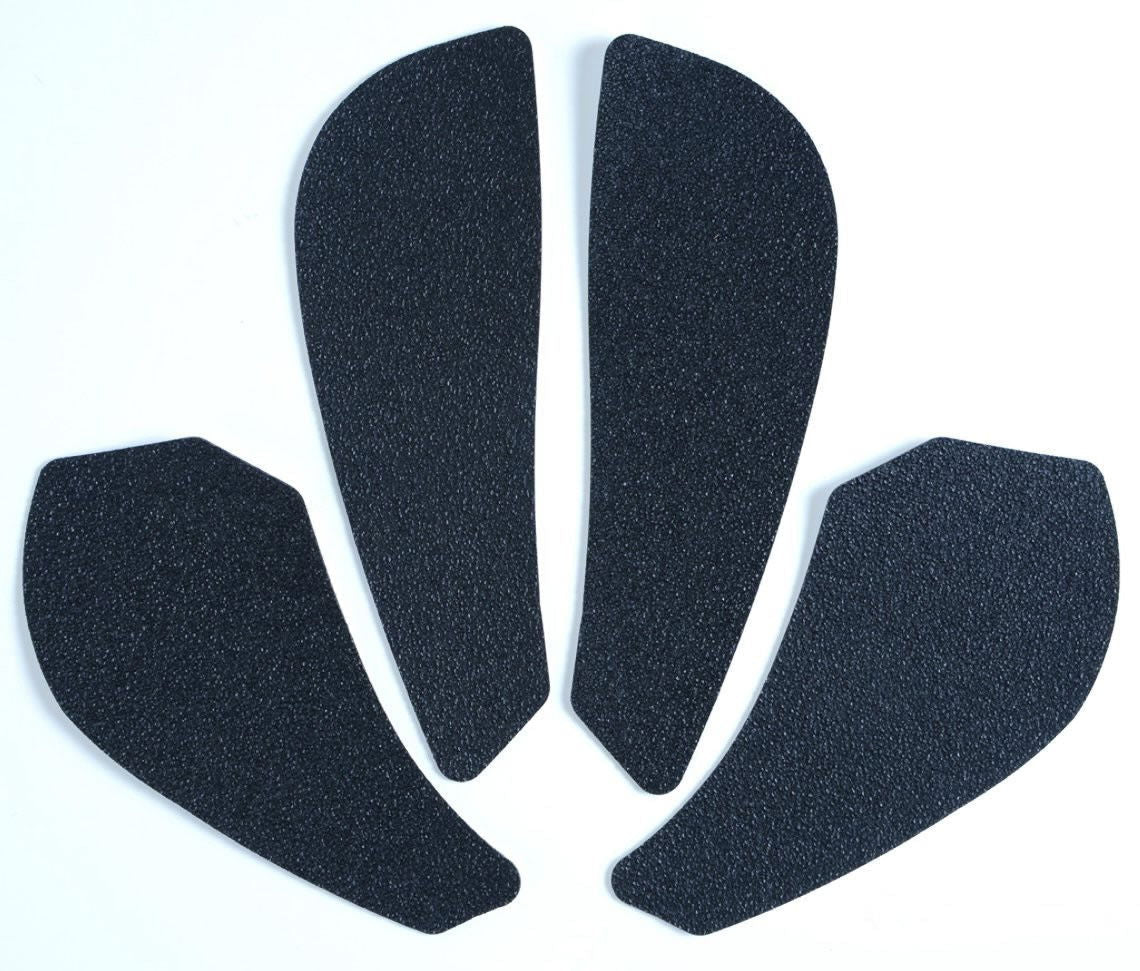 Kit 4pz.adesivi anti - scivolo serbatoio KAWASAKI ZX 6 R 2007 - 2008 - nero - ENDURRAD