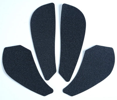 Kit 4pz.adesivi anti - scivolo serbatoio KAWASAKI ZX 6 R 2007 - 2008 - nero - ENDURRAD