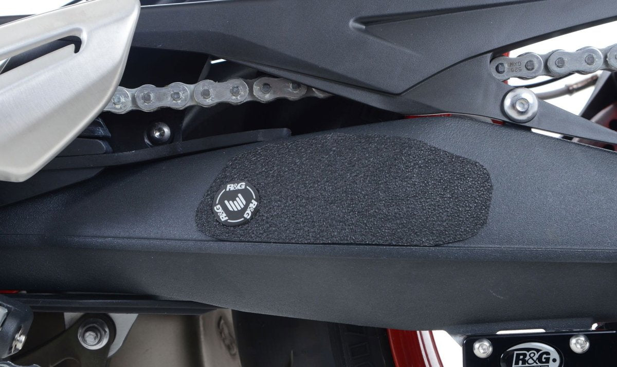 Kit 6PZ Adesivi Anti Scivolo Paratacco Triumph Street Triple Rx 15 Nero 12250 Rg EZBG803BL - ENDURRAD