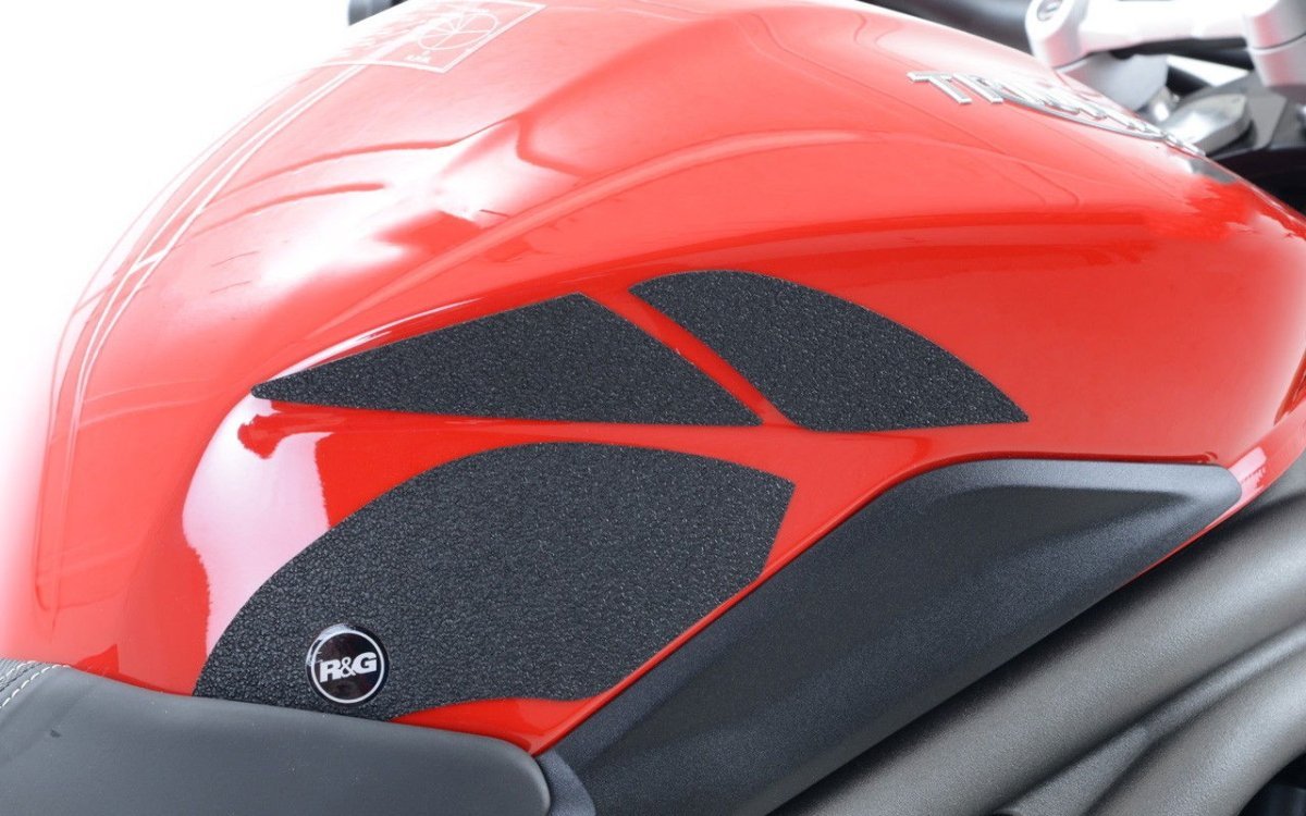 Kit 6PZ Adesivi Anti Scivolo Serbatoio Triumph Speed Triple 1050 11 15 Speed Triple S R 16 17 18166 Rg EZRG804BL - ENDURRAD