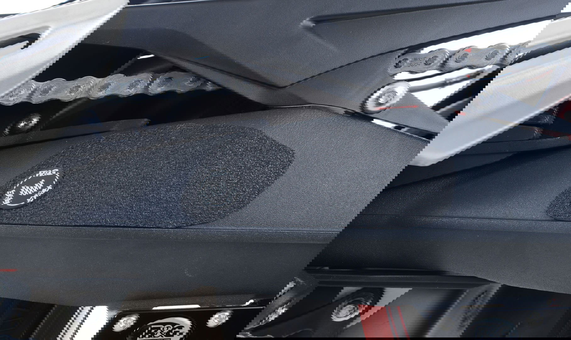 Kit 6PZ Adesivi Anti Scivolo Paratacco Triumph Street Triple Rx 15 Nero 12250 Rg EZBG803BL - Endurrad