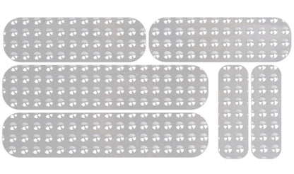 Kit adesivi antiscivolo paraserbatoio UNIVERSAL MINI STRIPS - ENDURRAD