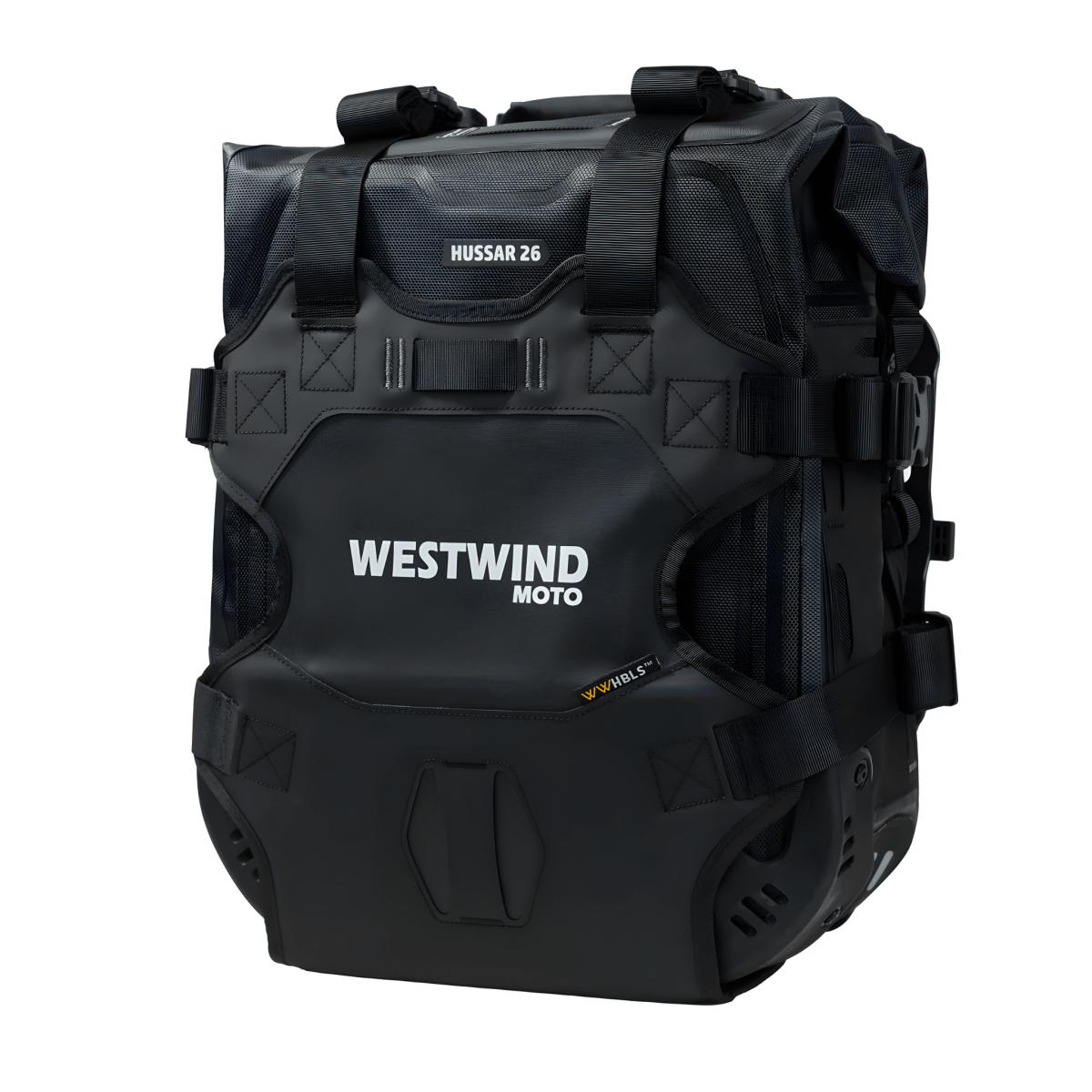 Soft 54L Motorcycle Bag Kit: Westwind Hussar 26-28 - Endurrad®