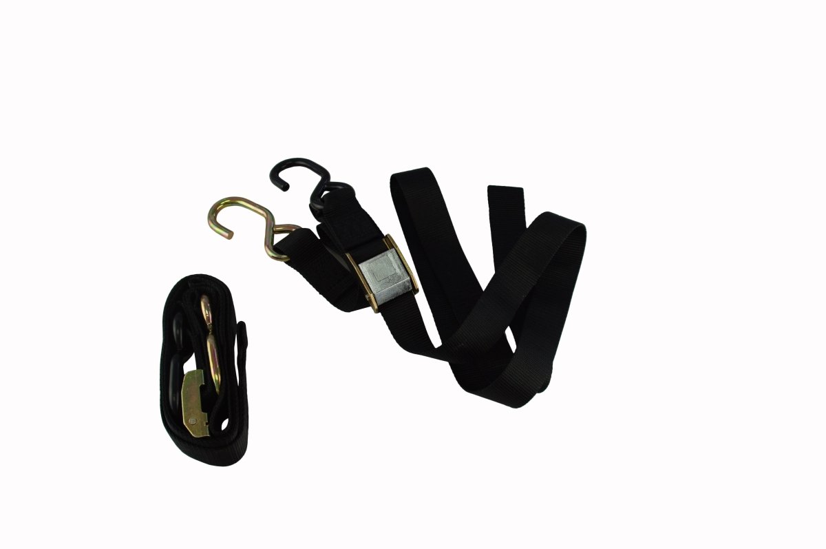 Kit cinghie ancoraggio a strappo extra nero 40mm - ENDURRAD