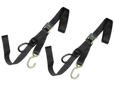 Kit cinghie ancoraggio a strappo extra nero 40mm - ENDURRAD