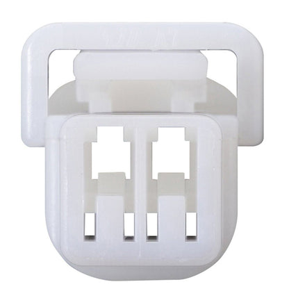 Kit connettori frecce SUZUKI 2 pin, bianco - ENDURRAD