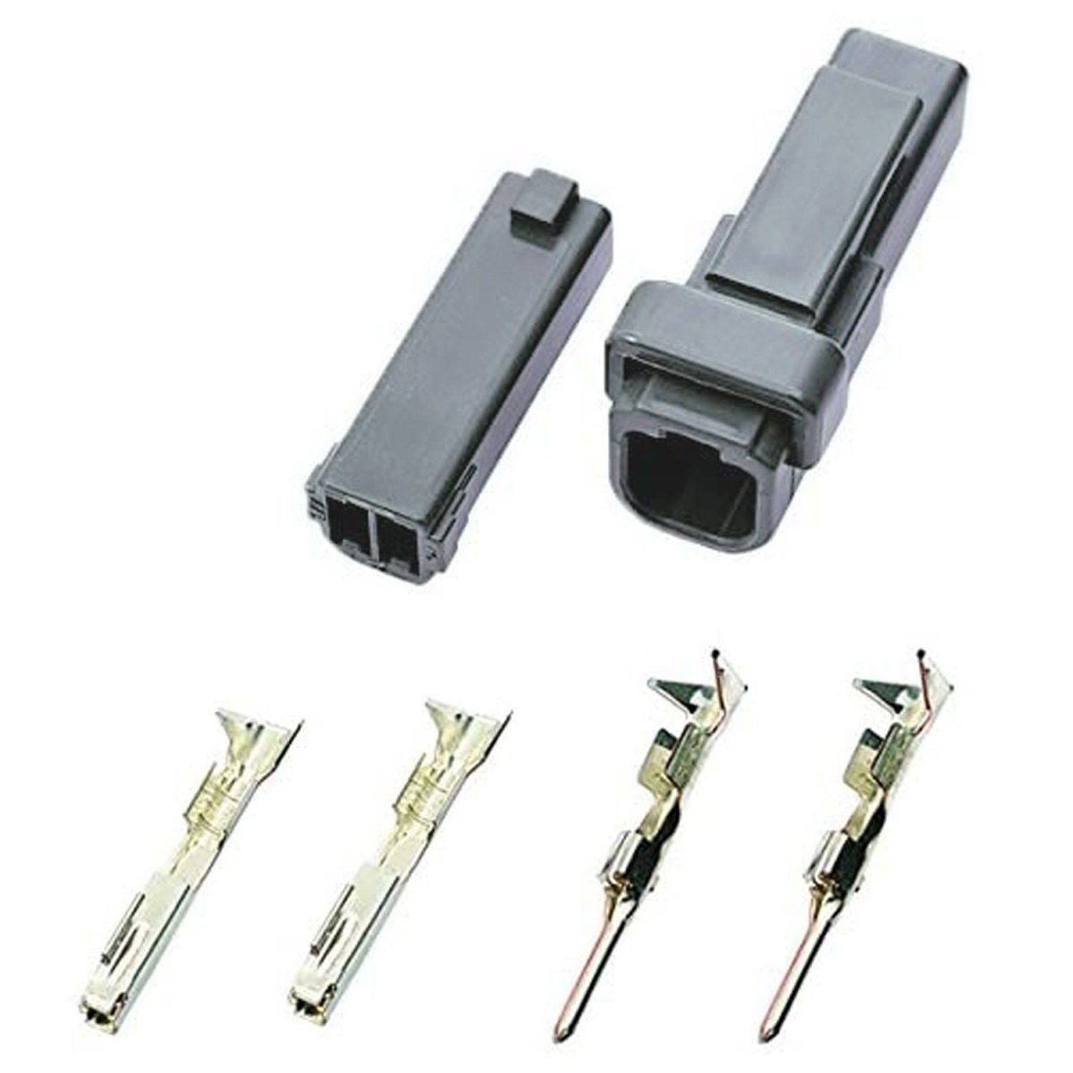 Kit connettori frecce SUZUKI 2pin, grigio | 96194 - r28936 - ENDURRAD