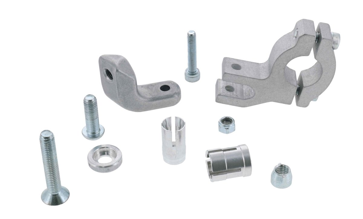 Kit di montaggio Barkbusters (manubrio 22mm) - ENDURRAD