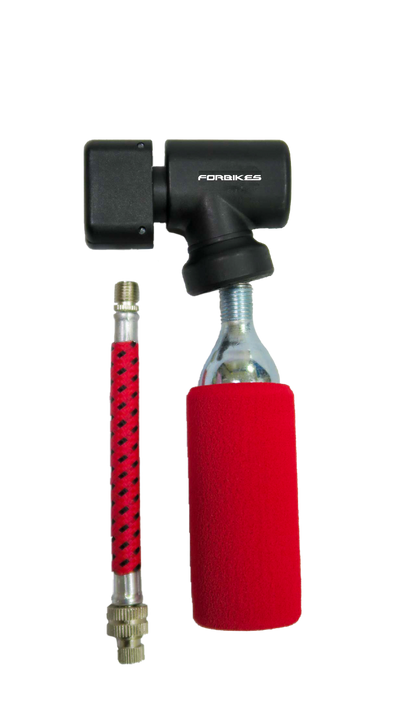 Kit gonfiaggio rapido c/regolatore - 1 cartuccia CO2