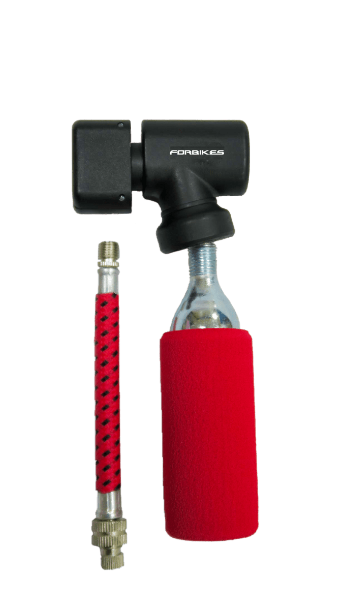 Kit gonfiaggio rapido c/regolatore - 1 cart | 08 - 0700 - r28859 - ENDURRAD