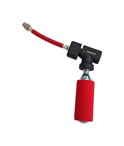 Kit gonfiaggio rapido c/regolatore - 1 cartuccia CO2 - ENDURRAD