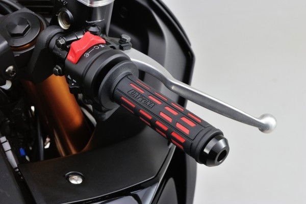 Kit manopole Daytona GrippyGrip GGD‑TAPERED pe | 2516A - 50496 - ENDURRAD