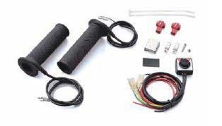 Kit manopole riscaldate per ATV - terminale chiuso/controllo meccanico - ENDURRAD