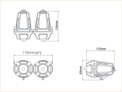 KIT MODIFICA FANALE TWIN POLIELLISSOIDALE H | 02 - 0640 - r27725 - ENDURRAD