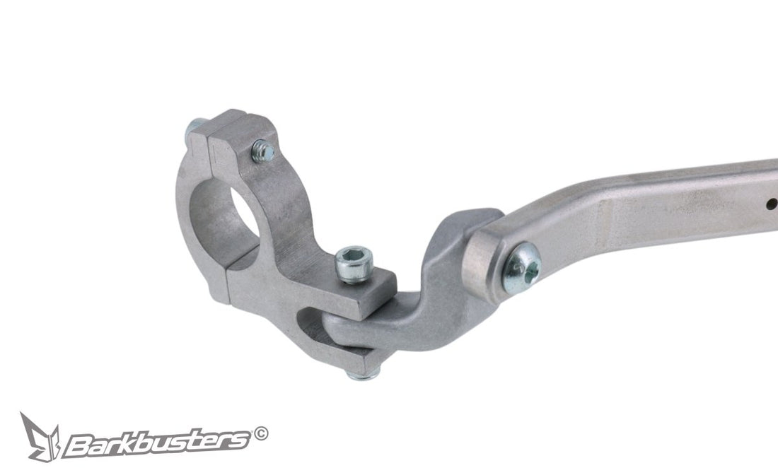 Barre in alluminio del kit Barkbusters BHG-115, vista d'insieme