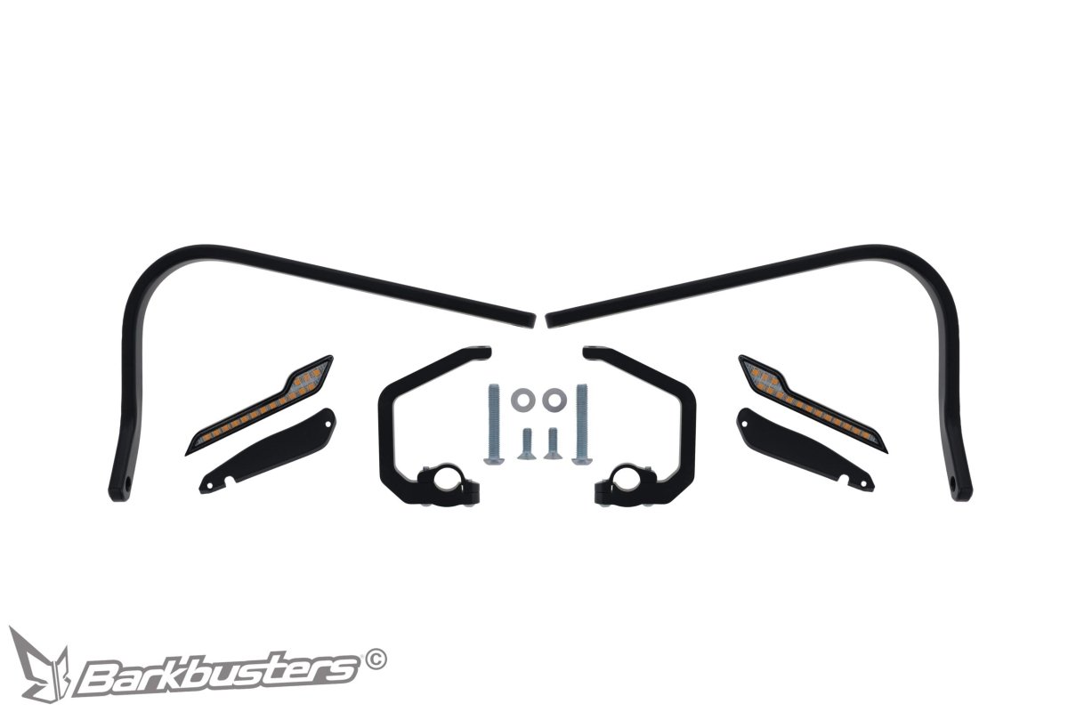 Kit montaggio paramani - due punti di fissaggio con indicatori LED: BMW R 1300 GS 2024 - ENDURRAD