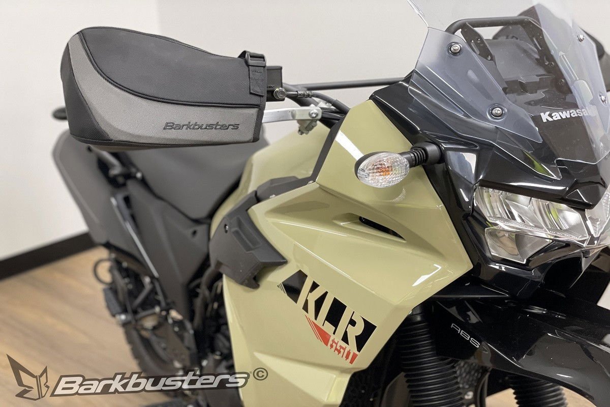 Kit montaggio paramani - due punti di fissaggio: KAWASAKI KLR 650 (‘22 - ) - ENDURRAD
