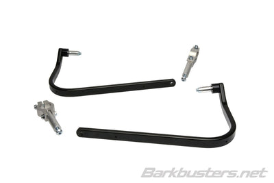 Kit montaggio paramani - due punti di fissaggio: KTM 1290 SUPER DUKE R ('14 - ) - verniciato NERO - ENDURRAD