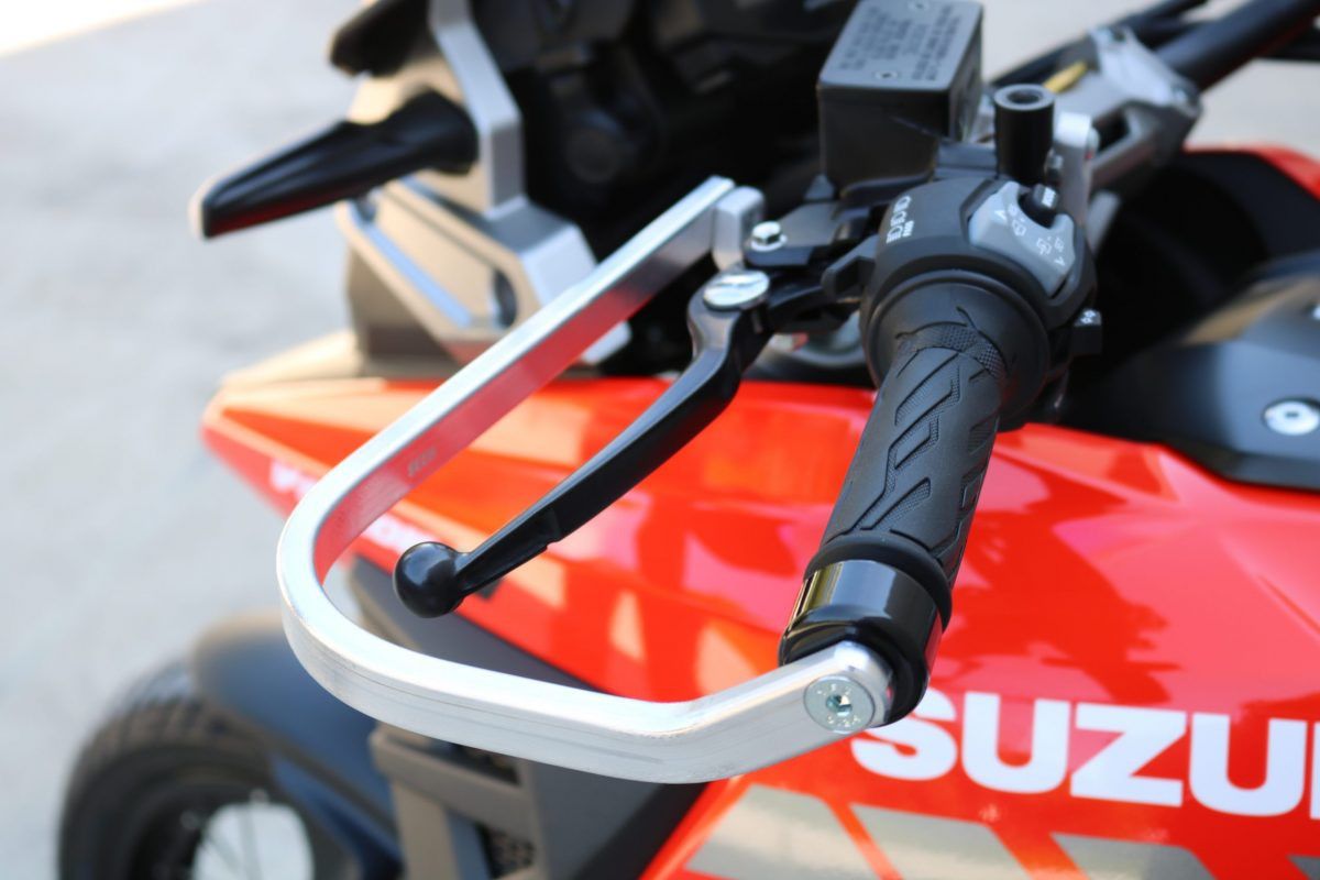 Kit montaggio paramani - due punti di fissaggio - Suzuki DL 250 V - Storm '17 - , DL1050 V - Storm '20 - , DL1050XT V - Storm '20 - ENDURRAD