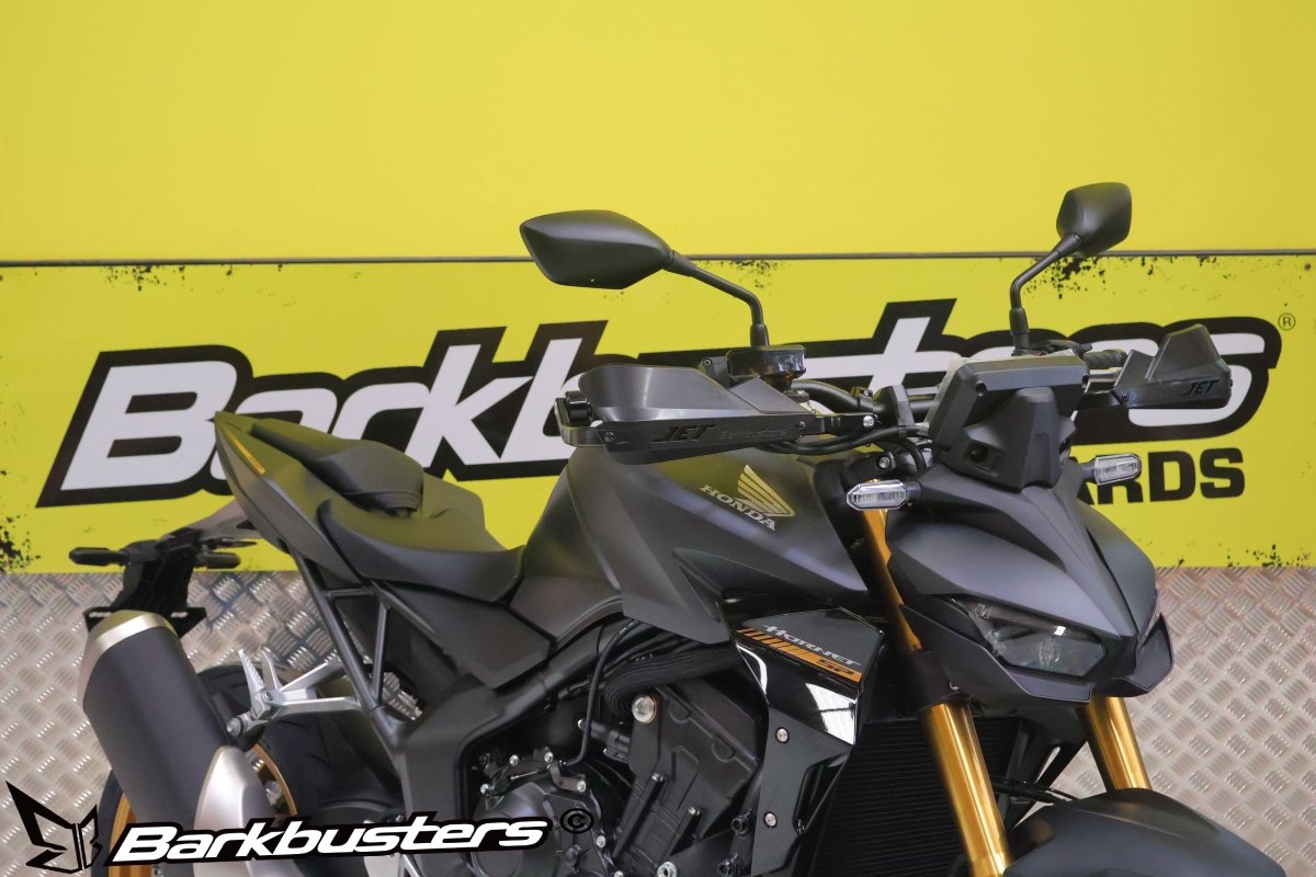 Kit montaggio paramani NERO - due | BR - BHG - 134 - 00 - BK - r32538 - ENDURRAD