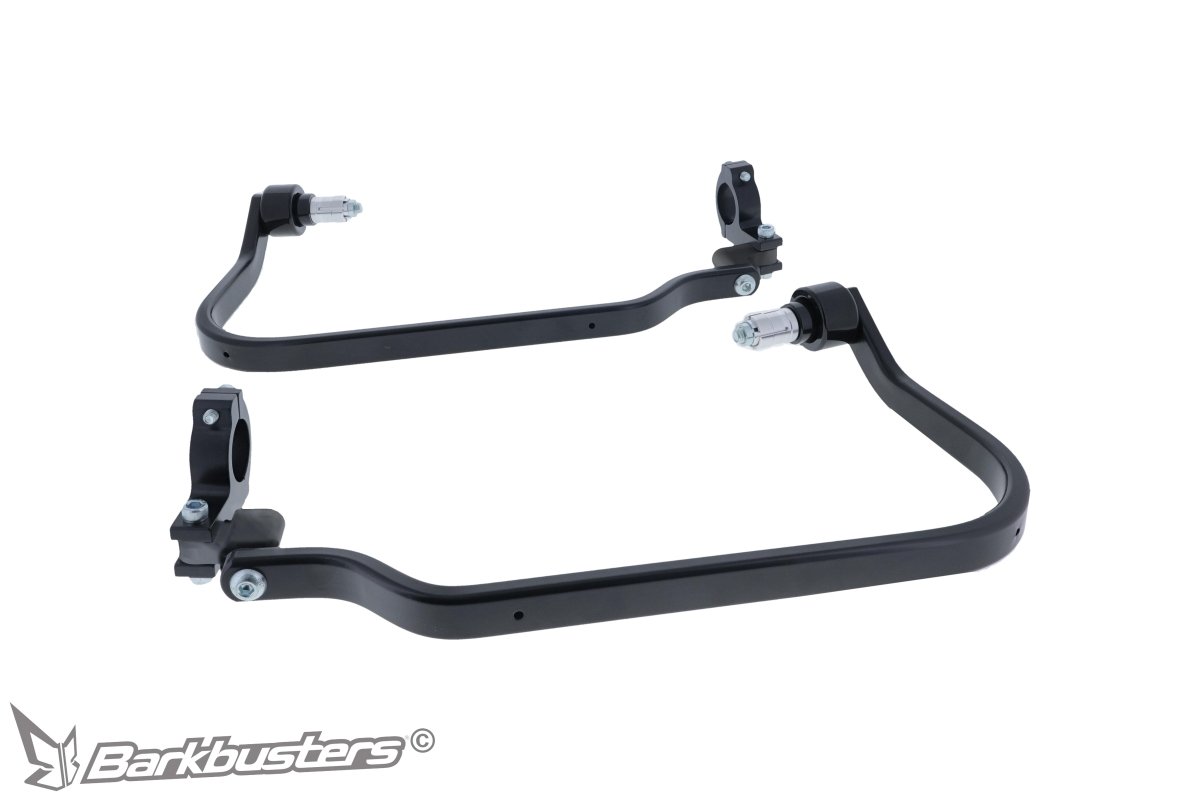 Kit montaggio paramani NERO - due | BR - BHG - 134 - 00 - BK - r32538 - ENDURRAD