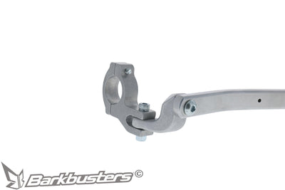 Kit montaggio paramani Barkbusters BHG-103, dettaglio del morsetto multi-fit