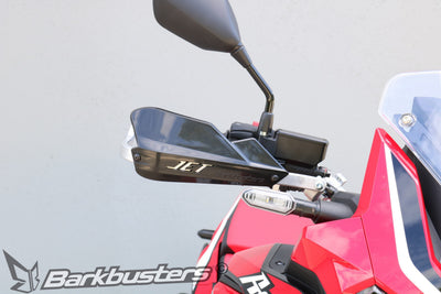 Kit Barkbusters BHG-082 montato su Honda CRF1100L Africa Twin con plastiche JET, vendute separatamente