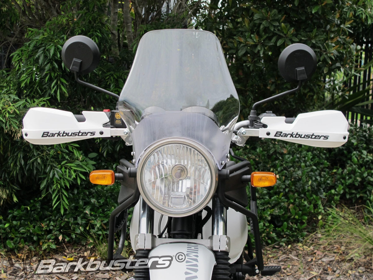 Kit Barkbusters BHG-084 montato su Royal Enfield Himalayan con plastiche VPS, vendute separatamente