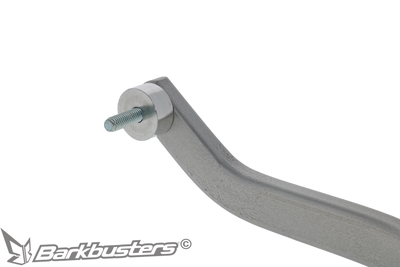 Barkbusters BHG-091, dettaglio dell'ancoraggio all'estremità del manubrio