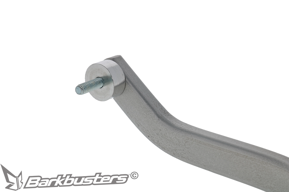 Barkbusters BHG-091, dettaglio dell'ancoraggio all'estremità del manubrio