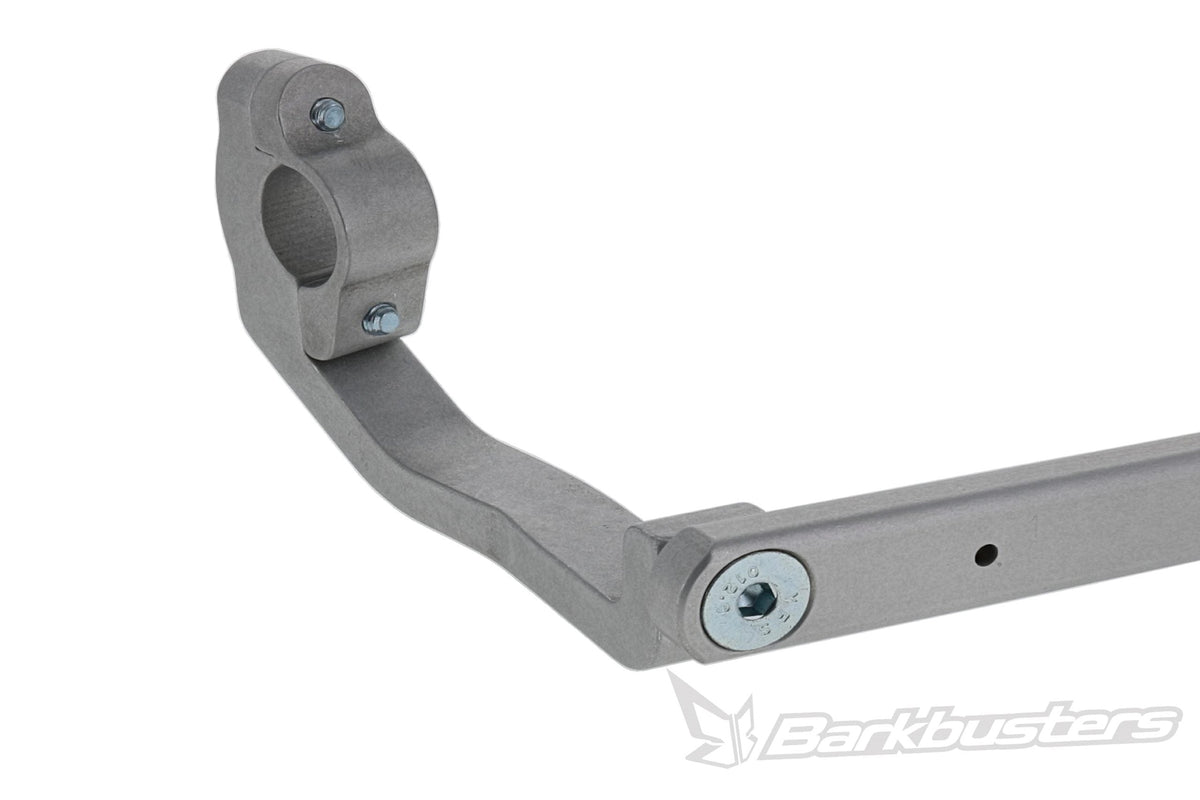 Barkbusters BHG-091, dettaglio del morsetto sulla sezione dritta del manubrio