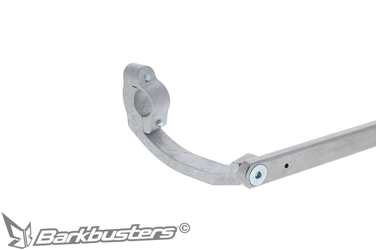 Barkbusters BHG-108, dettaglio del morsetto sulla sezione dritta del manubrio