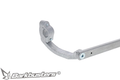 Barkbusters BHG-108, dettaglio del morsetto sulla sezione dritta del manubrio