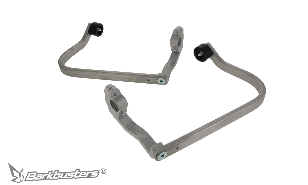 Kit di montaggio paramani Barkbusters BHG-112 in alluminio a due punti di fissaggio per Honda CT125, MSX125 Grom, Kawasaki Z125 Pro e Suzuki V-Strom SX 250