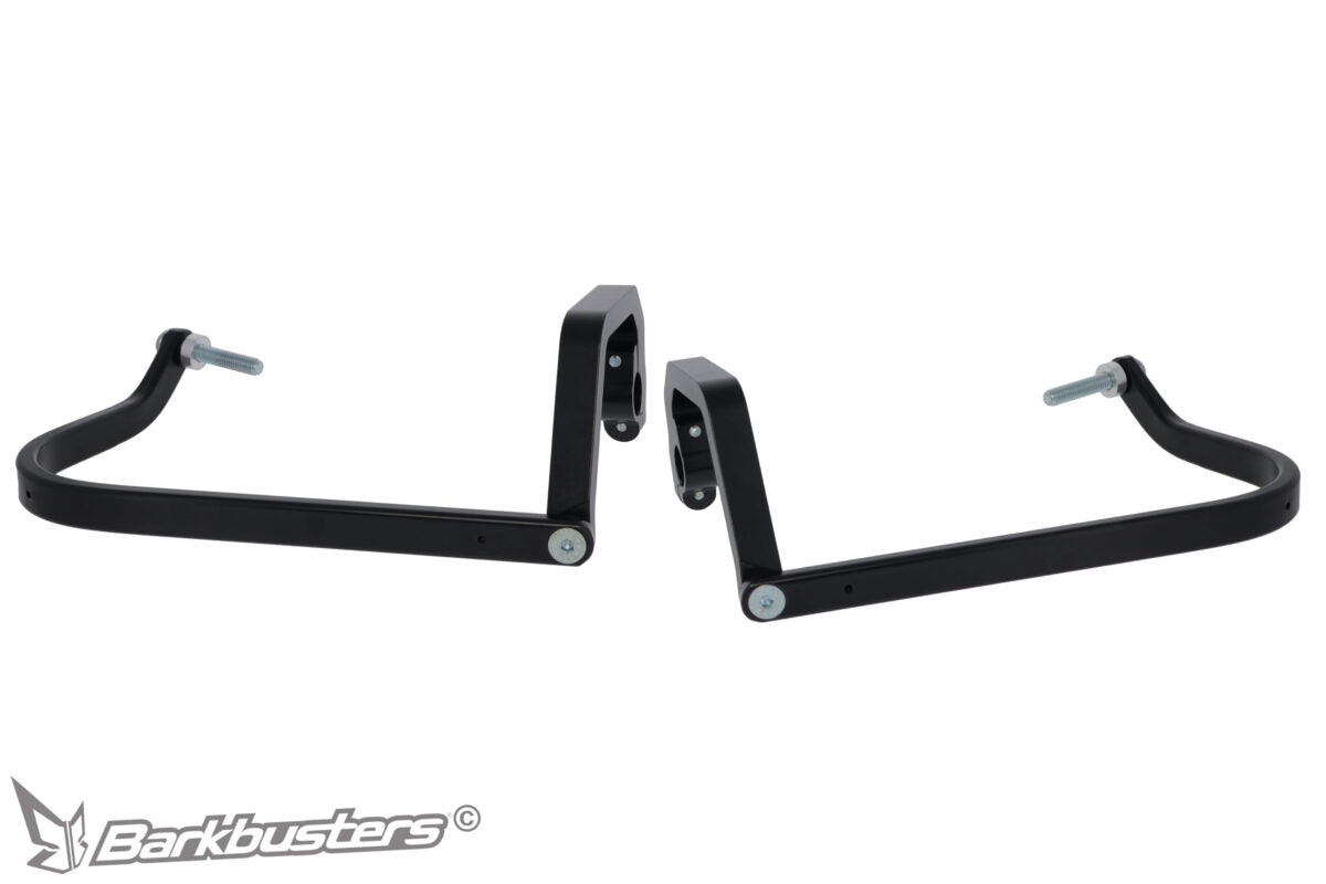 Kit di montaggio paramani Barkbusters BHG-124 in alluminio naturale per BMW R1300GS