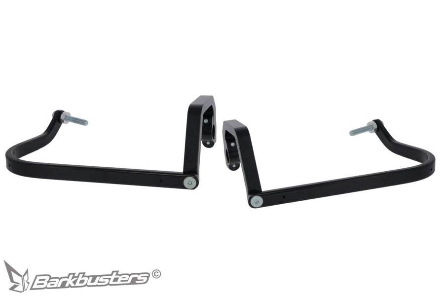 Kit di montaggio paramani Barkbusters BHG-124 in alluminio naturale per BMW R1300GS