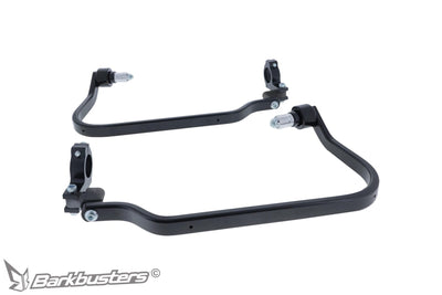 Kit di montaggio paramani Barkbusters BHG-134 a due punti di fissaggio, struttura in alluminio verniciata nera per Honda CB1000 Hornet SP