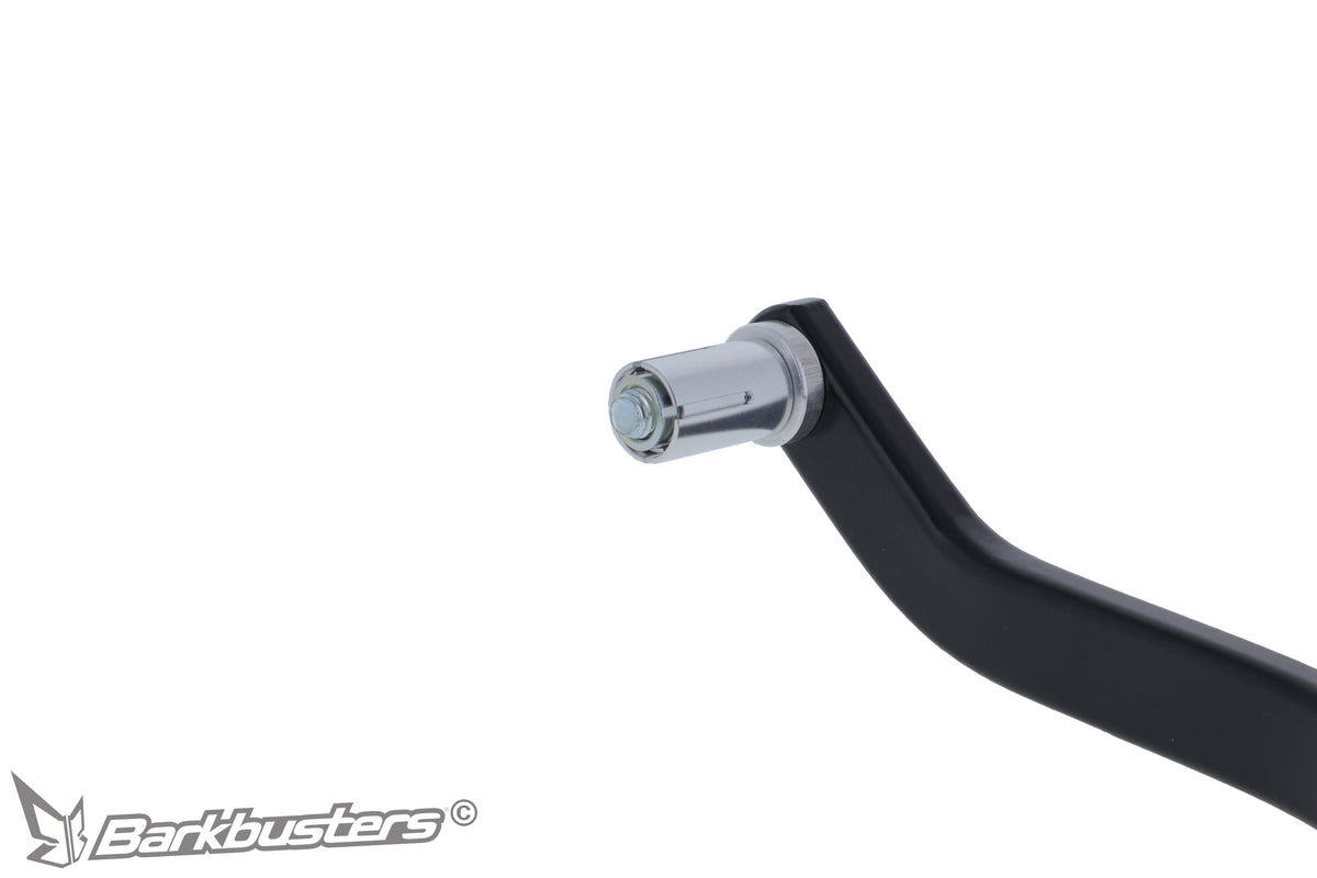 Attacco all'estremità del manubrio del kit Barkbusters BHG-067 nero per Ducati Scrambler