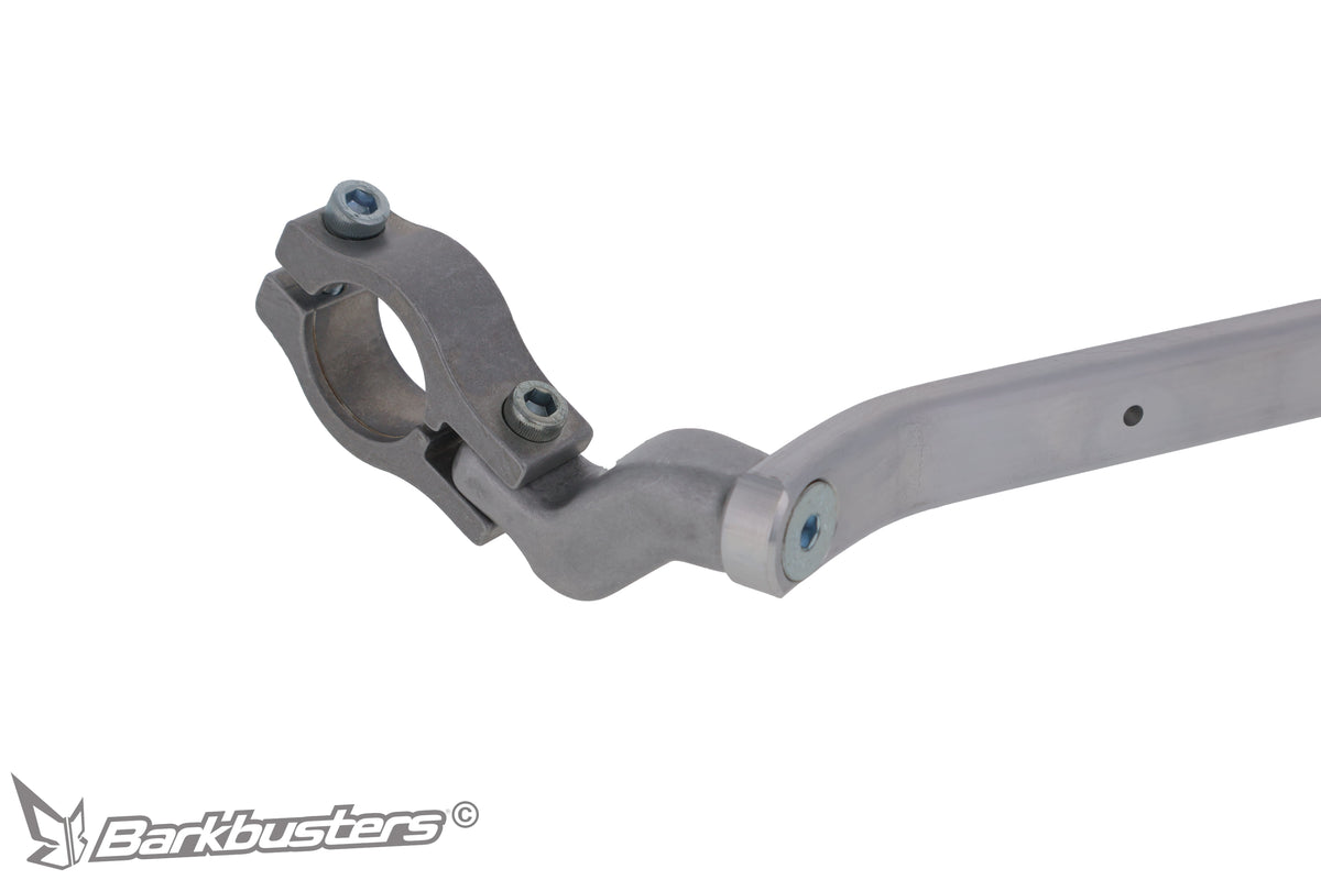 Kit montaggio paramani Barkbusters BHG-136, dettaglio del morsetto