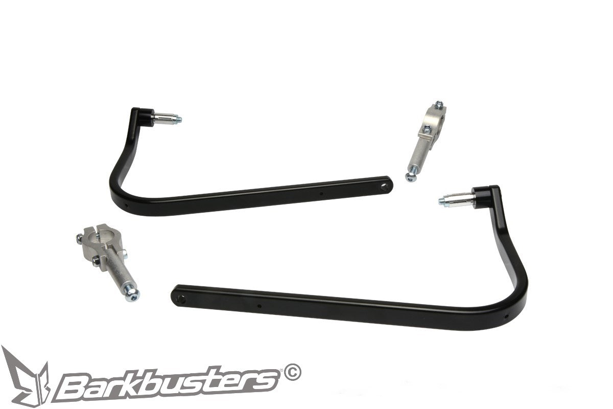 Struttura Barkbusters BHG-054 verniciata a polvere nera, seconda angolazione