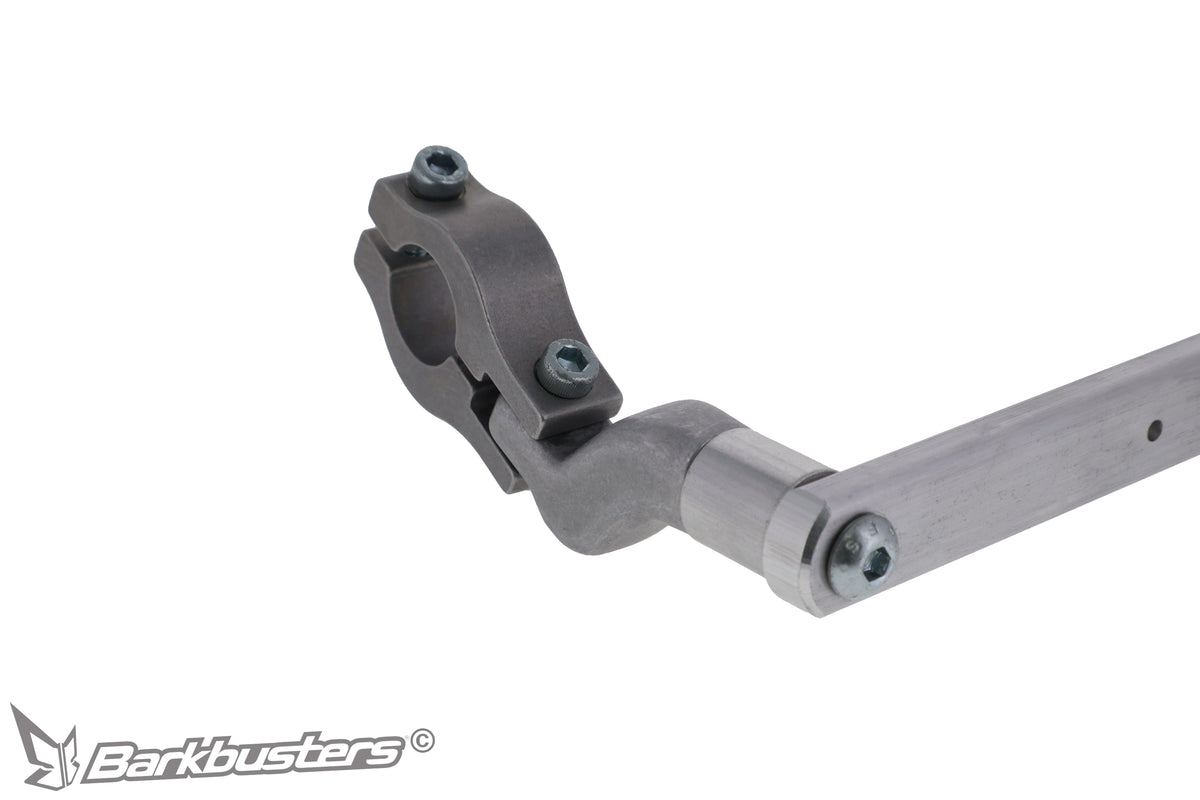 Kit montaggio paramani Barkbusters BHG-128, dettaglio del morsetto