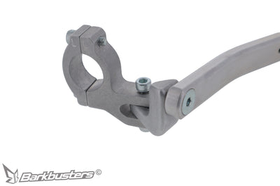 Kit montaggio paramani Barkbusters BHG-119, dettaglio del morsetto multi-fit