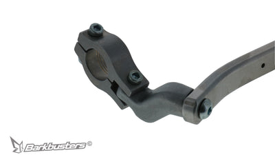 Kit montaggio paramani Barkbusters BHG-114, dettaglio del morsetto