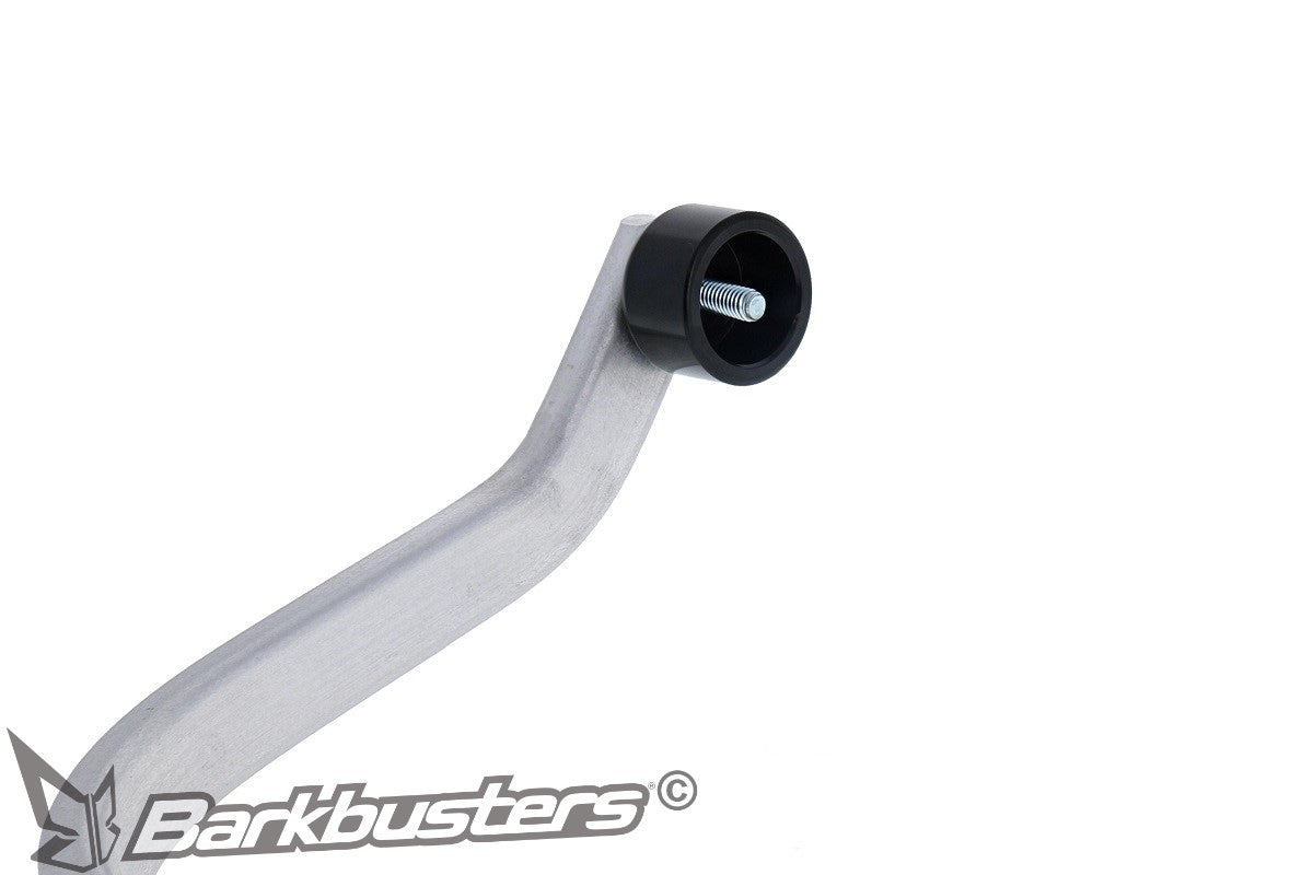 Kit montaggio paramani Barkbusters BHG-080, dettaglio dell'estremità del manubrio